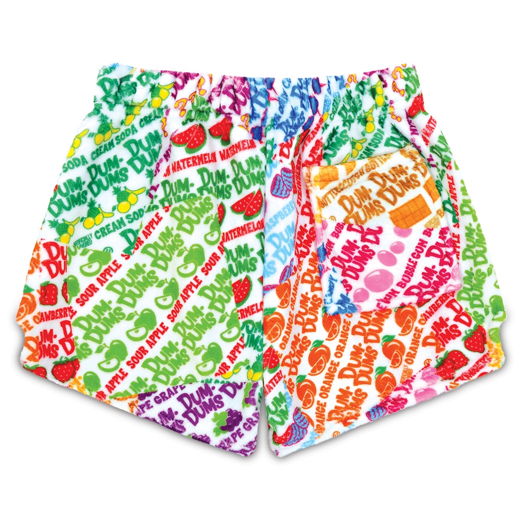 Plush Shorts | Floral Stripes main image 1